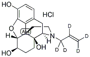 6-BETA-NALOXOL-D5 HCL Struktur