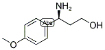 (S)-3-AMINO-3-(4-METHOXY-PHENYL)-PROPAN-1-OL Struktur