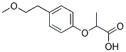 2-[4-(2-METHOXYETHYL)PHENOXY]PROPANOIC ACID Struktur