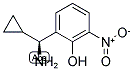 2-((1S)AMINOCYCLOPROPYLMETHYL)-6-NITROPHENOL Struktur