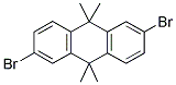 2,6-DIBROMO-9,9,10,10-TETRAMETHYL-9,10-DIHYDRO-ANTHRACENE Struktur