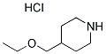 4-(ETHOXYMETHYL)PIPERIDINE HYDROCHLORIDE Struktur