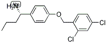 (1S)-1-(4-[(2,4-DICHLOROPHENYL)METHOXY]PHENYL)BUTYLAMINE Struktur