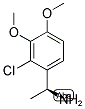 (1S)-1-(2-CHLORO-3,4-DIMETHOXYPHENYL)ETHYLAMINE Struktur