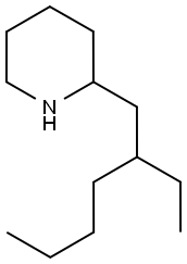 2-(2-ETHYL-HEXYL)-PIPERIDINE Struktur