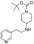 1-BOC-4-[(PYRIDIN-3-YLETHYL)-AMINO]-PIPERIDINE Struktur