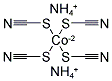 COBALT AMMONIUM THIOCYANATE Struktur