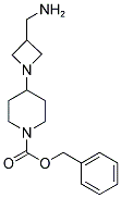 4-(3-AMINOMETHYL-AZETIDIN-1-YL)-PIPERIDINE-1-CARBOXYLIC ACID BENZYL ESTER Struktur