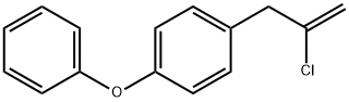 2-CHLORO-3-(4-PHENOXYPHENYL)-1-PROPENE Struktur