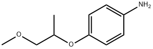 4-(2-METHOXY-1-METHYL-ETHOXY)-PHENYLAMINE Struktur