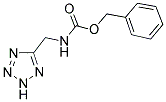 BENZYL (2H-TETRAZOL-5-YLMETHYL)CARBAMATE Struktur