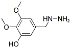 3-HYDROXY-4,5-DIMETHOXY-BENZYL-HYDRAZINE Struktur