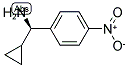 (1R)CYCLOPROPYL(4-NITROPHENYL)METHYLAMINE Struktur