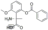 (2S)-2-AMINO-2-(6-METHOXY-2-PHENYLCARBONYLOXYPHENYL)PROPANOIC ACID Struktur