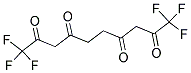 1,1,1,10,10,10-HEXAFLUORODECANE-2,4,7,5-TETRAONE Struktur