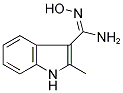 N-HYDROXY-2-METHYLINDOLE-3-CARBOXAMIDINE Struktur