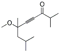 6-METHOXY-2,6,8-TRIMETHYL-NON-4-YN-3-ONE Struktur