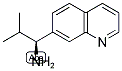 (1S)-2-METHYL-1-(7-QUINOLYL)PROPYLAMINE Struktur