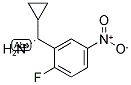 (1R)CYCLOPROPYL(2-FLUORO-5-NITROPHENYL)METHYLAMINE Struktur