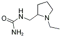 N-[(1-ETHYLPYRROLIDIN-2-YL)METHYL]UREA Struktur