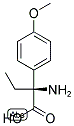 (2S)-2-AMINO-2-(4-METHOXYPHENYL)BUTANOIC ACID Struktur