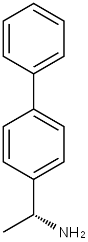 (1R)-1-(4-PHENYLPHENYL)ETHYLAMINE Struktur