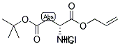 H-D-ASP(OTBU)-ALLYL ESTER HCL Struktur