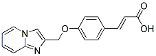 (2E)-3-[4-(IMIDAZO[1,2-A]PYRIDIN-2-YLMETHOXY)PHENYL]ACRYLIC ACID Struktur