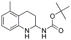 BOC-2-AMINO-5-METHYL-1,2,3,4-TETRAHYDROQUINOLINE Struktur