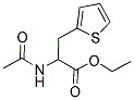 2-ACETYLAMINO-3-(2-THIENYL)PROPIONIC ACID ETHYL ESTER Struktur