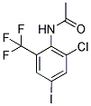 N-ACETYL-2-CHLORO-4-IODO-6-TRIFLUOROMETHYLANILINE Struktur