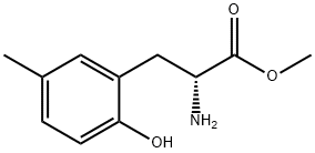 METHYL (2R)-2-AMINO-3-(2-HYDROXY-5-METHYLPHENYL)PROPANOATE Struktur