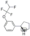 1-[3-((2R)PYRROLIDIN-2-YL)PHENOXY]-1,1,2,2-TETRAFLUOROETHANE Struktur