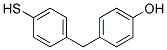 4-(4-MERCAPTOBENZYL)PHENOL Struktur