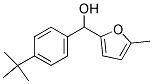 4-TERT-BUTYLPHENYL-(5-METHYL-2-FURYL)METHANOL Struktur