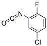 4-CHLORO-1-FLUORO-2-ISOCYANATOBENZENE Struktur