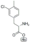 METHYL (2S)-2-AMINO-3-(3-CHLORO-4-METHYLPHENYL)PROPANOATE Struktur