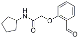 N-CYCLOPENTYL-2-(2-FORMYLPHENOXY)ACETAMIDE Struktur