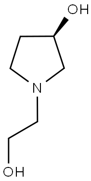 (R)-1-(2-HYDROXYETHYL)-PYRROLIDIN-3-OL Struktur