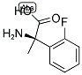 (2R)-2-AMINO-2-(2-FLUOROPHENYL)PROPANOIC ACID Struktur