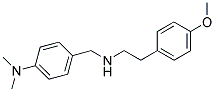 4-(((2-(4-METHOXYPHENYL)ETHYL)AMINO)METHYL)-N,N-DIMETHYLANILINE Struktur