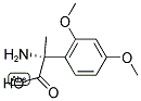 (2R)-2-AMINO-2-(2,4-DIMETHOXYPHENYL)PROPANOIC ACID Struktur