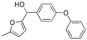 5-METHYL-2-FURYL-(4-PHENOXYPHENYL)METHANOL Struktur