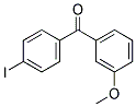 4-IODO-3'-METHOXYBENZOPHENONE Struktur