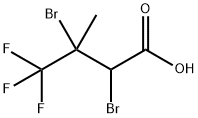 2,3-DIBROMO-3-(TRIFLUOROMETHYL)BUTYRIC ACID Struktur