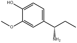 4-((1S)-1-AMINOPROPYL)-2-METHOXYPHENOL Struktur