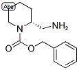 (R)-BENZYL-2-(AMINOMETHYL)PIPERIDINE-1-CARBOXYLATE Struktur