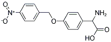 AMINO-[4-(4-NITRO-BENZYLOXY)-PHENYL]-ACETIC ACID Struktur