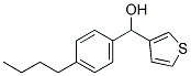 4-N-BUTYLPHENYL-(3-THIENYL)METHANOL Struktur