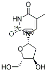 L-THYMIDINE, [2-14C]- Struktur